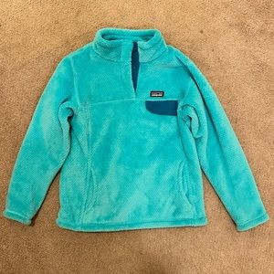 Patagonia Pullover size M turquoise